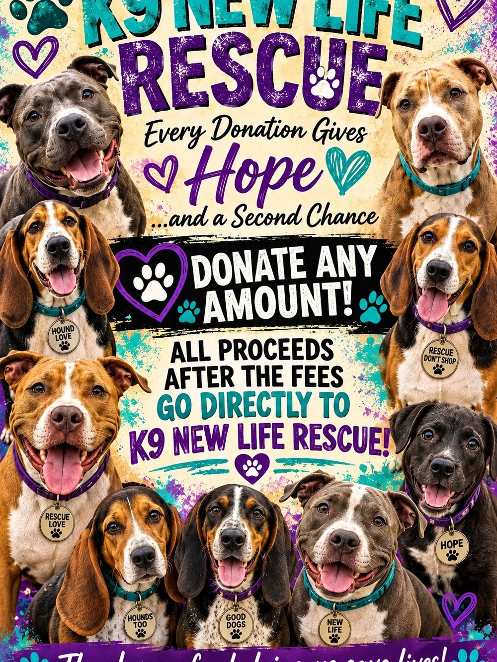 Donation For K-9 New Life